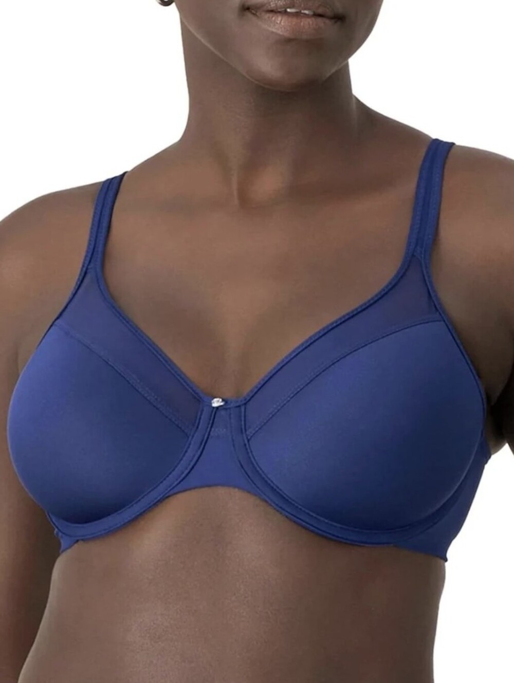 NEW / NWT Bali Smooth Underwire Bra in Navy Blue